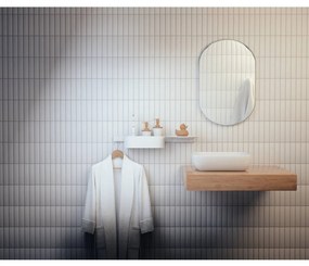 Hansgrohe WallStoris - Háčiky na uterák, úzke, biela matná 27929700