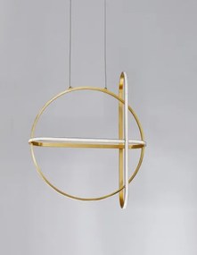 LED luster Arte 52 zlaté