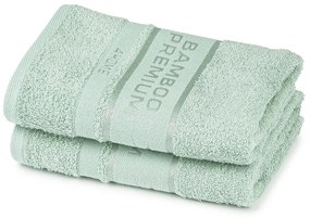 4Home Bamboo Premium uterák mentolová, 50 x 100 cm, sada 2 ks