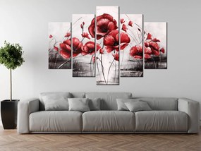 Gario Obraz na plátne Červené Vlčie maky Veľkosť: 125 x 70 cm