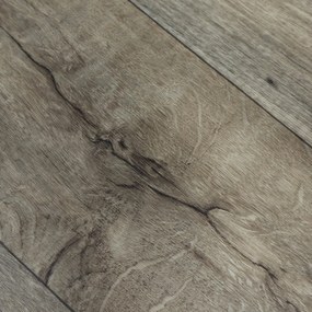Beauflor, AKCIA: 70x330 cm PVC podlaha - lino Texalino Supreme 997 D Valley Oak - dub, šíře, hnedá, filc, chodba / predsieň