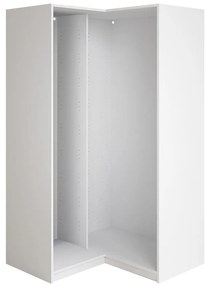 Rohová skriňa korpus ľavá Ultra biela