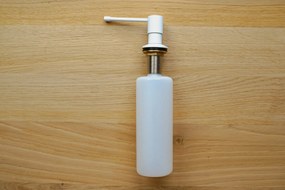 Sink Quality Top, dávkovač saponátu pre kuchynský drez 400ml, biela, SKQ-DOZL-WH