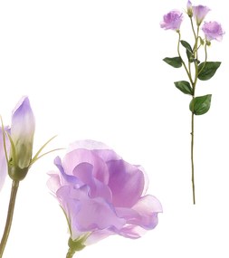 Autronic - Eustoma - umělá řezaná květina, fialová - UKK376 PUR