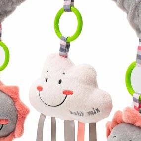 Baby Mix Hračka na kočárik Obláček, 80 cm