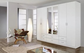 Šatníková skriňa Gamma, biela