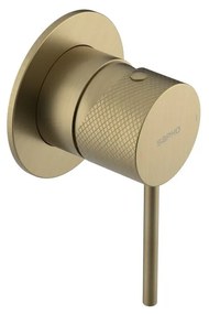 Sapho Sapho, ULTRASAN podomietková sprchová batéria, 1 výstup, zlato mat, UT041VG