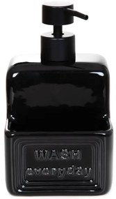 Dávkovač na saponát SYLAN čierny 848297