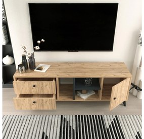 TV stolík/skrinka Pokeda (dub) . Vlastná spoľahlivá doprava až k Vám domov. 1095444
