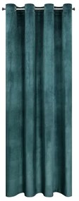 Dekorstudio Zamatový záves MELANIE 140x250cm tmavomodrý