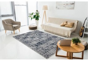 Kusový koberec Patchwork šedý 190x270cm