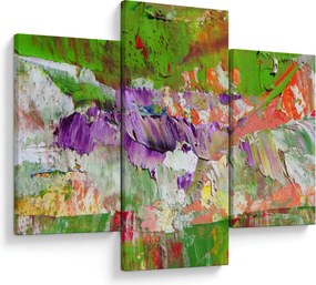 Obraz abstrakcie - maľba (90x60 cm)