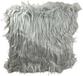 Dekoračná obliečka 40x40cm Long Hair sivá