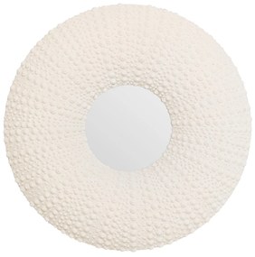 Sea Jewellery nástenné zrkadlo biele Ø110 cm