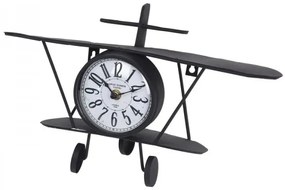 Stolné hodiny Lietadlo 37,5 x 10 x 20 cm