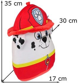 Squish vankúšik Labková patrola - Paw Patrol - motív hasič Marshall