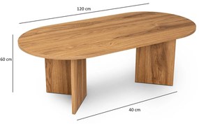 Konferenčný stolík Oval