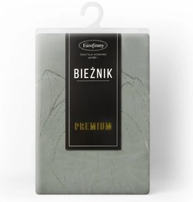 OBRUS BLINK 12 35X140 CM STRIEBORNÝ
