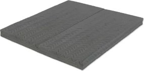 Dvojitý rozkladací matrac Duo Flexible Grey 80x200 cm - 160x200 cm%