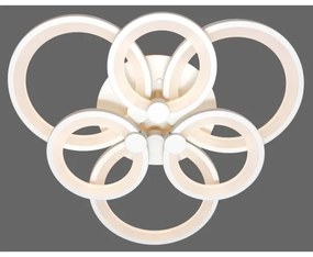 LED Prisadený luster SIENA LED/72W/230V biela + diaľkové ovládanie