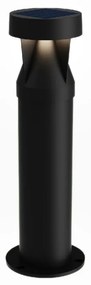 Philips Avery vonkajšie solárne stĺpové LEDsvietidlo čierne, 1,8 W, 200 lm, 2700 K