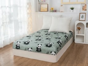 Plachta z mikrovlákna PANDA RELAX mentolová 90x200 cm