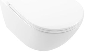 Villeroy & Boch 4670T9R1 - Závesné WC s WC sedátkom SoftClose SUBWAY, keramika/biela