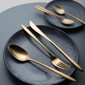 Príborový set 16 ks – Vivo PVD Champagne matný - 140301