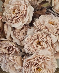 Artificial Flower Rose 48 Cm Pink Plastic - 10*10*48 cm