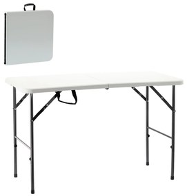 Skladací cateringový stôl PEGGY 120 cm biely