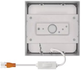 LED Stropné svietidlo LED/7,6W/230V 3000/3500/4000K 12x12 cm biela