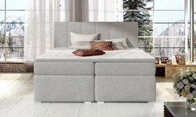 Moderná kontinentálna posteľ MAXIMO 180 x 200 Varianta: Sawana 21 - Sivý