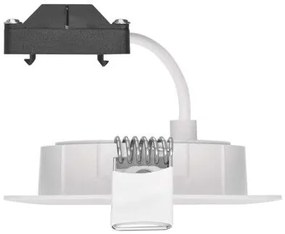 Emos ZD3122 LED SIMMI stropná vstavaná bodovka kruh priemer 90 × 25 mm 5W 450lm 4000K biela