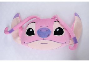 Fleecový detský vankúšik 41x32 cm Lilo and Stitch "Angel Pink" – Jerry Fabrics