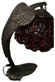 Jantárová lampa Tiffany 48*22Ø AMBER