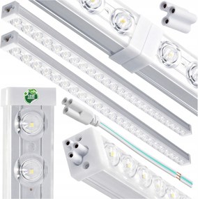 2x LED panelové svietidlo 60 cm 18W 1800 lm 4000k