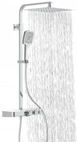 Schütte 60530 - Sprchová súprava s termostatickou batériou OCEAN, lesklý chróm