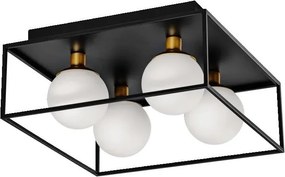 Ledvance - Vonkajšie nástenné svietidlo DECOR SQUARE 4xG9/28W/230V IP44