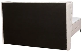 Benito manželská posteľ krémová 160x200 cm