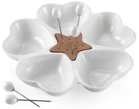 Servírovacia miska s 5 napichovadlami Brandani Cuori