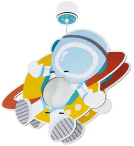 Dalber 41347 - Detský luster ASTRONAUT 1xE27/15W/230V