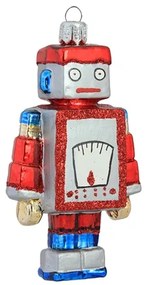 Figurine de Noël robot coloré