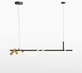 Maytoni MOD166PL-L30GB3K - LED Luster na lanku TAU LED/42W/230V