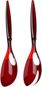 Červený šalátový príbor Premier Housewares