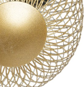 Bodové svetlo čierne so zlatom nastaviteľné - Athens Wire