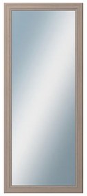 DANTIK - Zrkadlo v rámu, rozmer s rámom 50x120 cm z lišty STEP hnedá (3020)