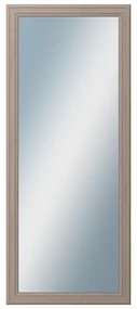 DANTIK - Zrkadlo v rámu, rozmer s rámom 50x120 cm z lišty STEP hnedá (3020)