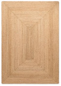 Obojstranný/ručne tkaný jutový koberec v prírodnej farbe 160x230 cm Sharmila Natural Brown – Hanse Home