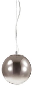 Ideal Lux - Luster na lanku MAPA 1xE27/42W/230V pr. 20 cm šedá/dymová
