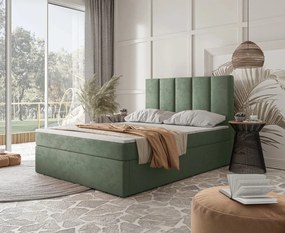 MANŽELSKÁ POSTEĽ ROSALIA 160x200 S ROŠTOM / MATRACOM + TOPPER